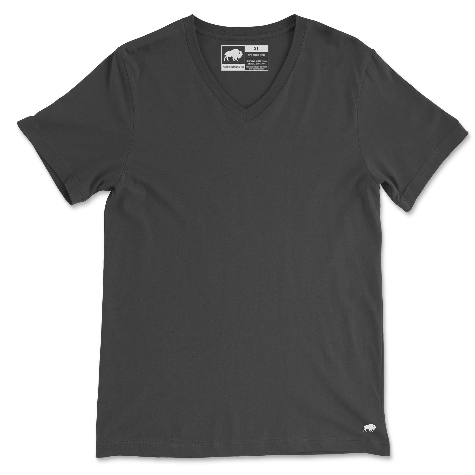 Jersey Cotton V-Neck Tee