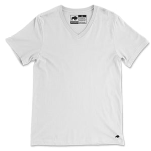 Jersey Cotton V-Neck Tee