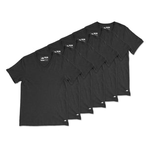 Vintage Poly Blend V-Neck Tee // 6-Pack