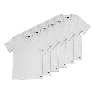 Vintage Poly Blend V-Neck Tee // 6-Pack