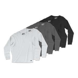 Jersey Cotton Long Sleeve Tee // 6-Pack