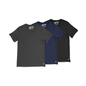 Jersey Cotton V-Neck Tee // 3-Pack