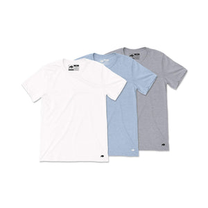 Vintage Poly Blend Tee // 3-Pack