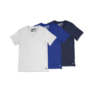 Jersey Cotton V-Neck Tee // 3-Pack