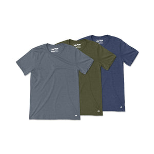 Vintage Poly Blend Tee // 3-Pack