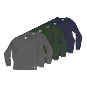 Jersey Cotton Long Sleeve Tee // 6-Pack