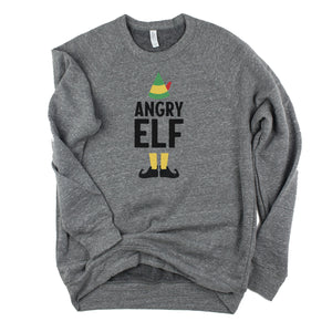 Angry Elf // Unisex Sweatshirt