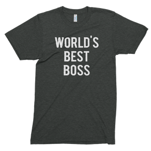 World's Best Boss // Unisex Tri-blend